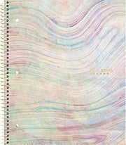 Five Star Spiral Notebooks, 1 Subject, College Ruled, 11" x 8-1/2", Cute Designs Bright Colors, 3 Pack, Design May Vary.