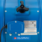 Global Industrial 14" High Velocity Fan – Dock Truck Mount, 6,800 CFM, 1/3 HP, 115V