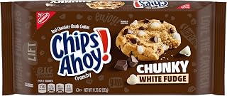 Chips Ahoy! Chunky White Fudge Chocolate Chip Cookies, 1 Pack (11.75 oz.)