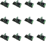 JT Eaton 409 Jawz Indoor Plastic Mouse Trap for Solid or Liquid Bait, Instant Kill Mouse Traps, No-Touch Disposal with Trap Set Indicator 12-Pack