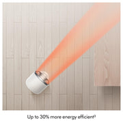 Hot+Cool™ HF1 Rapid React heater fan (White/Silver) by Dyson – Small, White/Silver, Model 602800-01