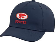 Carlisle High School Wildcats Soccer Adjustable Baseball Hat