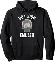 Do I Look Amused Funny Emu Animal Love Emus Pullover Hoodie