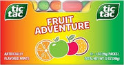 Tic Tac Fruit Adventure Mints, Bulk 12 Pack, On-The-Go Refreshment, 1 oz Each