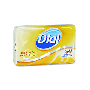 02401 Individually Wrapped Antibacterial Soap by Dial – 4 Ounce (Pack of 72), Gold, Pack of 72, Model 1601058