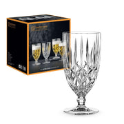 Noblesse Collection Iced Beverage Glasses by Nachtmann – S/4, 425 milliliters, Crystal Glass, Transparent, Pack of 4