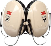 Optime 95 Earmuffs - peltor lowest profile backband hearing prot