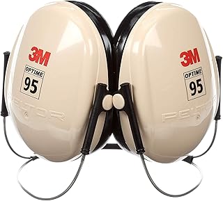 Optime 95 Earmuffs - peltor lowest profile backband hearing prot
