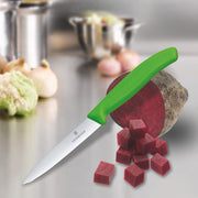 Victorinox Green / 3.9" / Straight Paring Knives