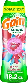 Gain In-Wash Laundry Scent Booster, Spring Daydream Scent, 18.2 OZ, Fresh Extender + Odor Protection