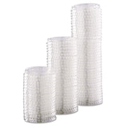Clear Portion Container Lid - Fits 0.5-1.25 oz (Case of 2500) by SOLO – Small, 0.5 fluid_ounces, Polyethylene Terephthalate, Clear, Pack of 1000
