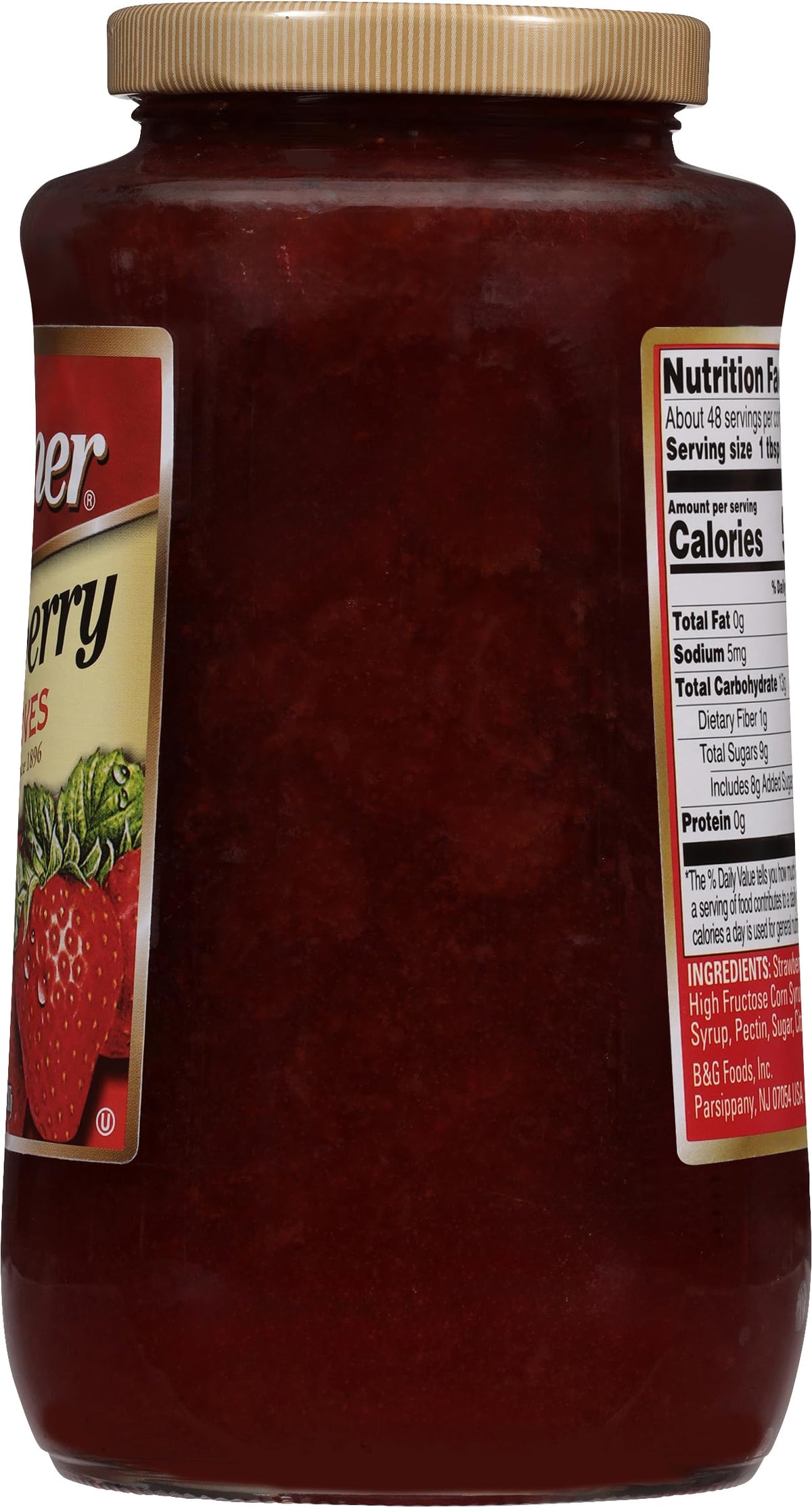 Preserves, Strawberry, 32 Ounce by Polaner – 32 Ounce, Strawberry