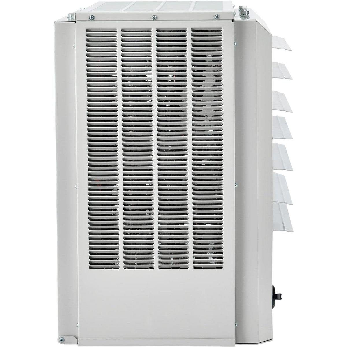 Vertical Or Horizontal Downflow Unit Heater by Global Industrial – 13.75"L x 19"W x 21.44"H, Alloy Steel, White, Model PU-20483