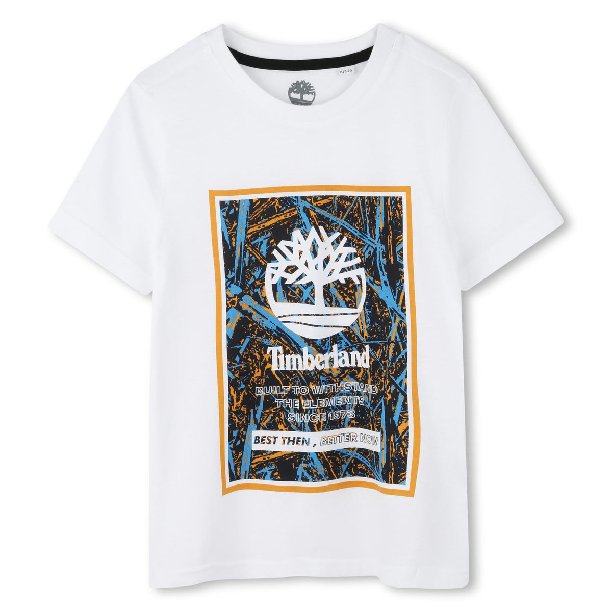 Boys Short Sleeves Tee-Shirt by Timberland – Blue Enamel, Model T60213/83E