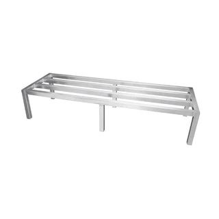 Aluminum dunnage rack by Thunder Group – 20" X 60" X 8", 1800 lbs Capacity, Aluminum, Silver, Model ALDN2060E