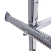 Clamp-On Hangrail for Double Bar Racks 60" (Pack of 2) by Econoco – 60", Metal, Multicolor, Pack of 2, Model KH2