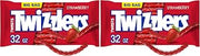 Twizzlers Twists Strawberry Flavored Licorice Style, Chewy Candy Big Bag, 32 oz (Pack of 2)