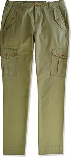 Brooks Brothers Mens MR00622 Washed Cotton Stretch Cargo Pants,