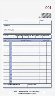 Rediform Sales Order Book, Carbonless, 2 Part, 3.625 x 6.375 Inches, 50 Forms (5L240)