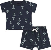 Gerber Baby Boys' Toddler T-shirt and Short Set