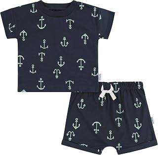 Gerber Baby Boys' Toddler T-shirt and Short Set