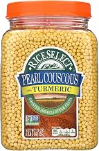 Rice Select Pearl Couscous with Turmeric, 21 Ounce - 4 per case.
