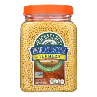 Rice Select Pearl Couscous with Turmeric by RiceSelect – 1 Ounce (Pack of 4), Pack of 4