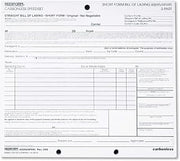 Rediform 6P695 Bill of Lading, Short Form, 7 x 8 1/2, Three-Part (Pack of 50 Loose Form Sets)