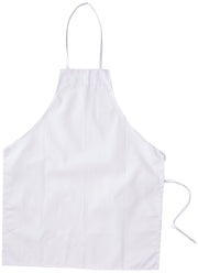 Winco 33" White Full Length Bib Apron – Product Details