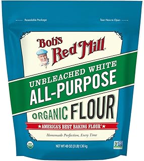 Bob's Red Mill Organic All Purpose Unbleached Flour, 3lb