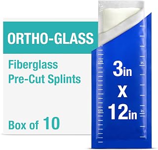 BSN Medical/Jobst OG-3PC Ortho-Glass Pre-Cut Splint, 12" Length, 3" Width (Pack of 10)