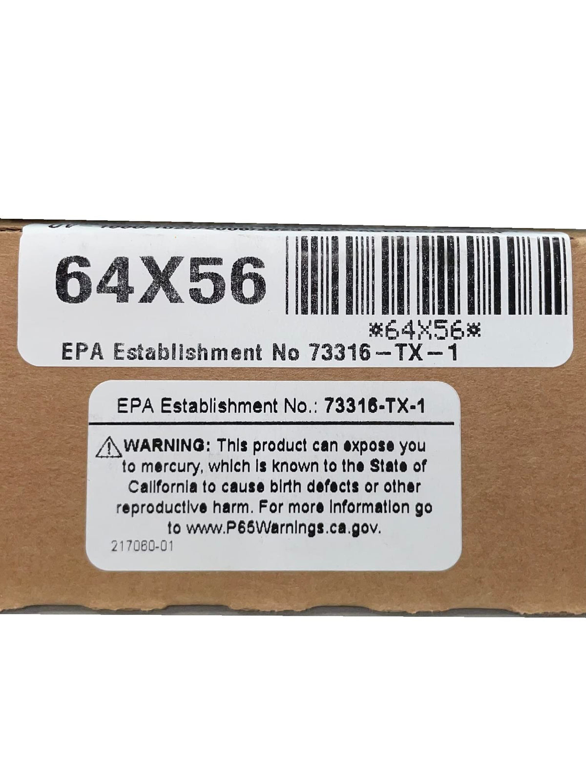 Fluorescent Tubes by Lennox – 64x56, copper, Model 64X56