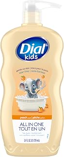 Dial Kids Body + Hair Wash, Orange Splash, 24 Ounce