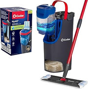 H2prO Flat Mop System | Quick Everyday Cleaning | Dual-Tank Fresh Water System | Machine Washable Reusable Microfiber Mop Pad | Safe on Hardwood by O-Cedar – H2prO, Model 175765