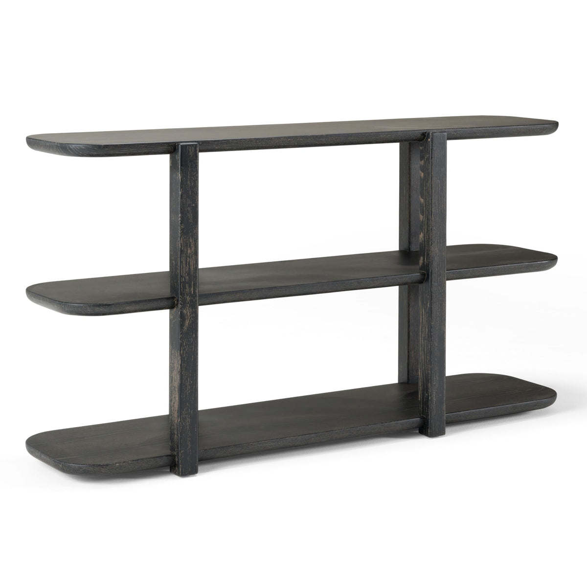 Noah - Modern Dark Brown Bookshelf by Limari Home – Wood, Brown, Model LIM-82917