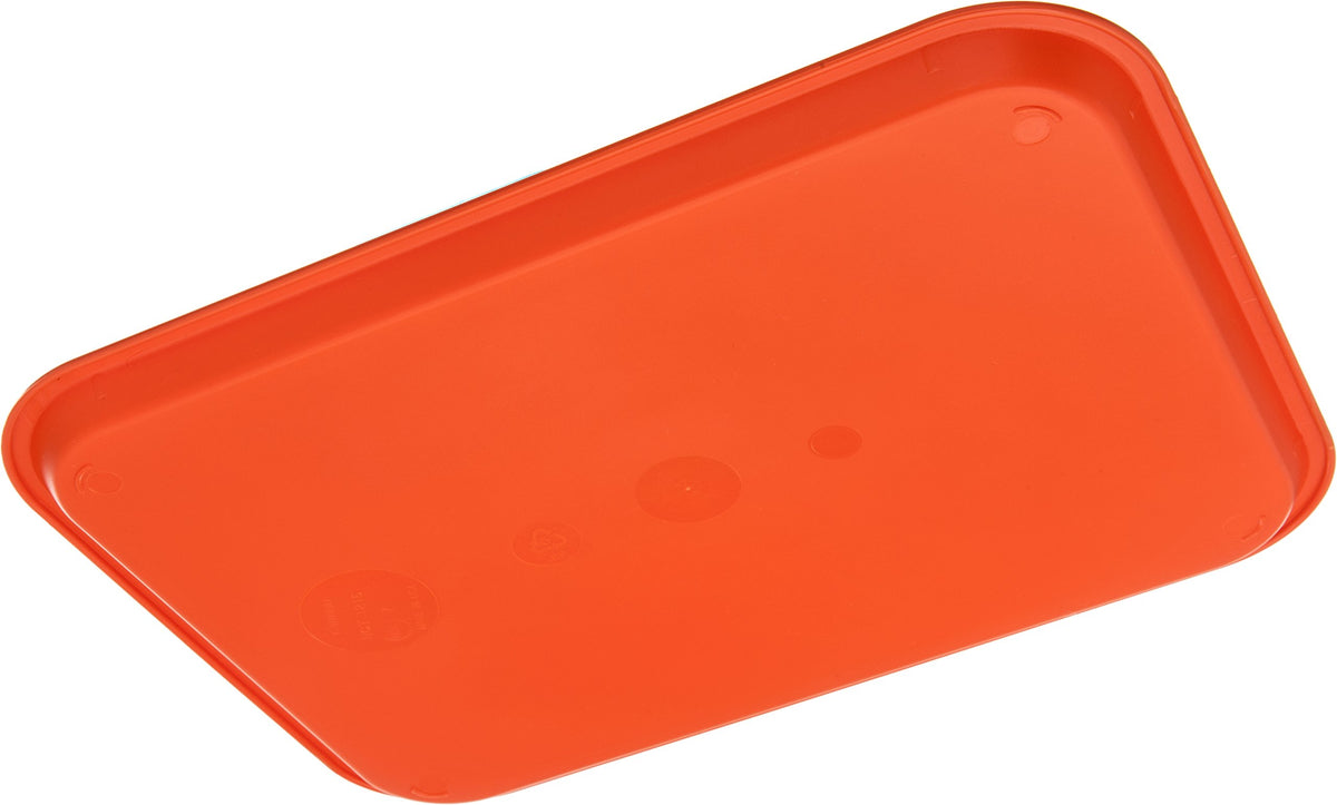 Carlisle FoodService Products Orange / 24 / 12" x 16" Serving Trays