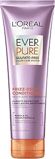 Sulfate Free Frizz Defy Conditioner, Frizz Control Hair Care with Marula Oil, EverPure, 8.5 Fl Oz (Packaging May Vary)