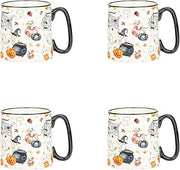 10 Strawberry Street Bella Witchy Ghosts, Set of 4