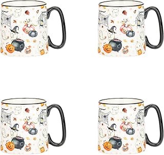 10 Strawberry Street Bella Witchy Ghosts, Set of 4