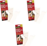 3M Tape Sheets 3750P, Clear, 2 in. x 6 in., 2 Pads (Pack of 3)