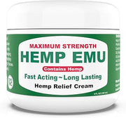Hemp Emu Joint & Muscle Cream, 4 Oz.