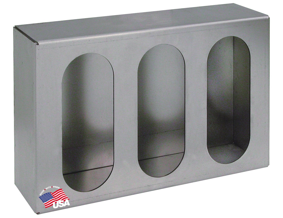 Buyers Products Primed Steel Triple Oval Light Box by Buyers Products Company – 5 x 15 x 10, Carbon Steel, Gray Primer Steel, Model LB8133
