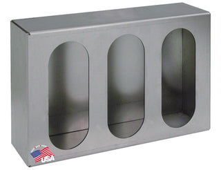 Buyers Products Primed Steel Triple Oval Light Box by Buyers Products Company – 5 x 15 x 10, Carbon Steel, Gray Primer Steel, Model LB8133