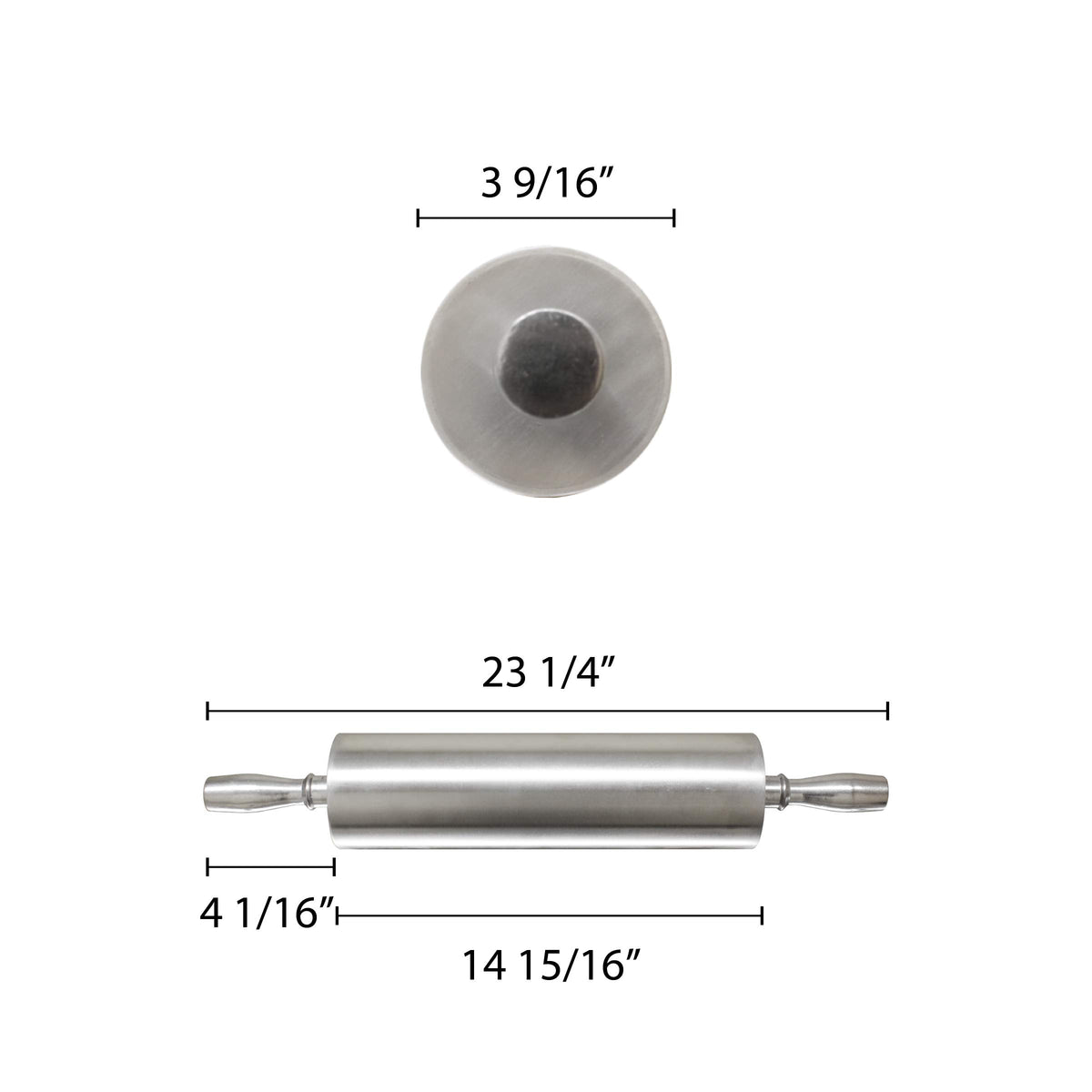 Thunder Group 15 Inch / Aluminum / 1 Rolling Pins