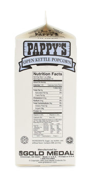 Pappy's Kettle Corn Popcorn Mix by Gold Medal – 1 Count (Pack of 6), Pack of 6