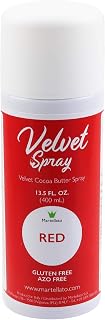 Martellato Red Velvet Spray 13.5 Ounce (400ml)