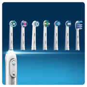 Precision Clean Brush Heads 8 + by Oral-B – 10 Count (Pack of 1), Nylon, White, Pack of 10, Model EB208+2