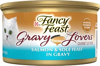 Fancy Feast Purina Gravy Lovers Grilled Cat Wet Food (24) 3oz Cans