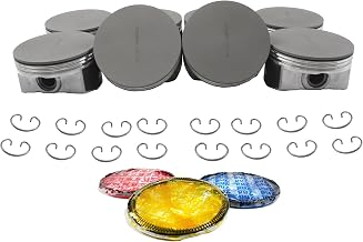 MA-5741124236-2 Pistons w/Rings Compatible With/For 04-10 Cadillac 4.6L V8 DOHC 32v