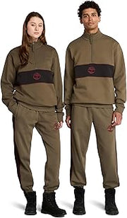 Timberland Men's Cut and Sew Quarter Zip Jacket
